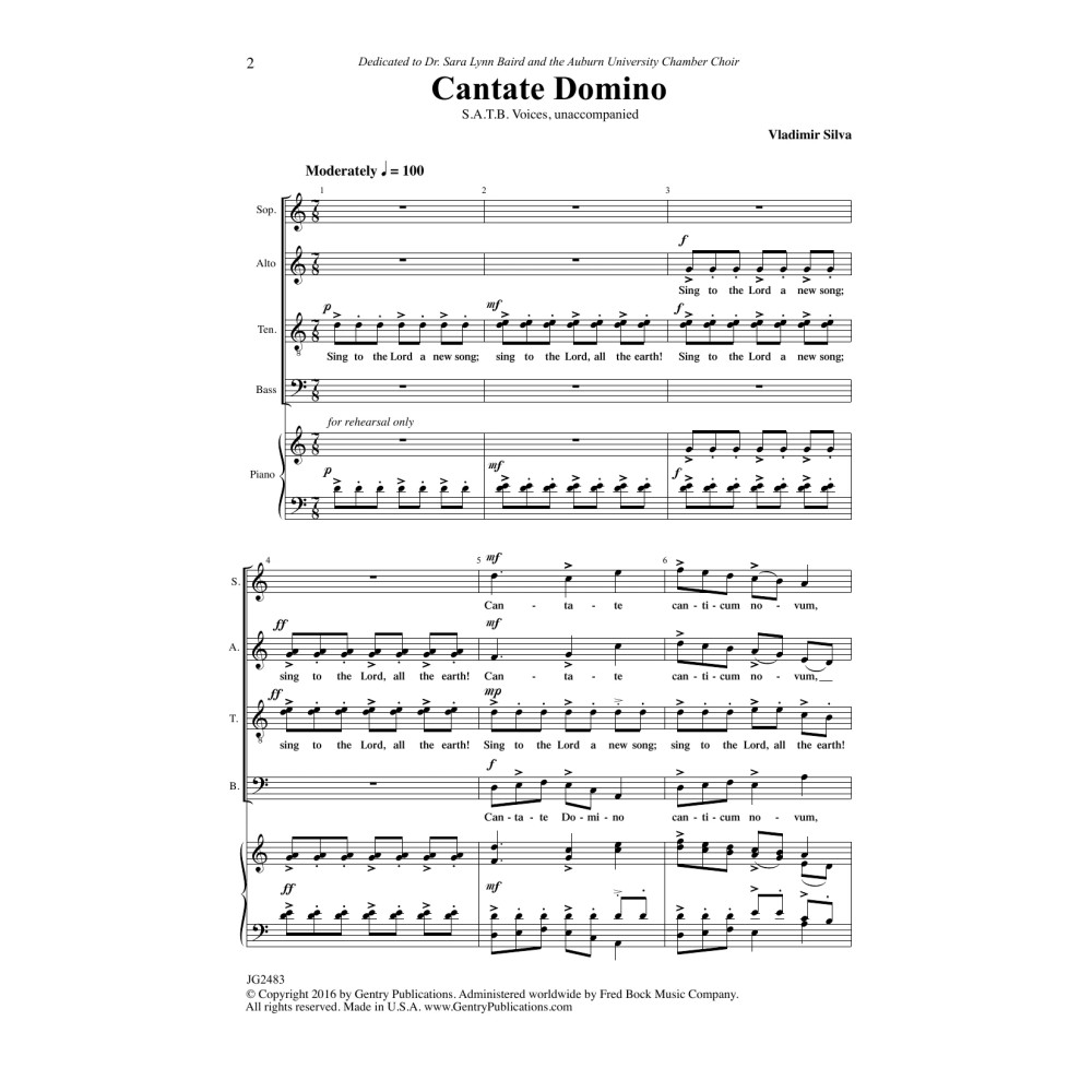 Cantate Domino