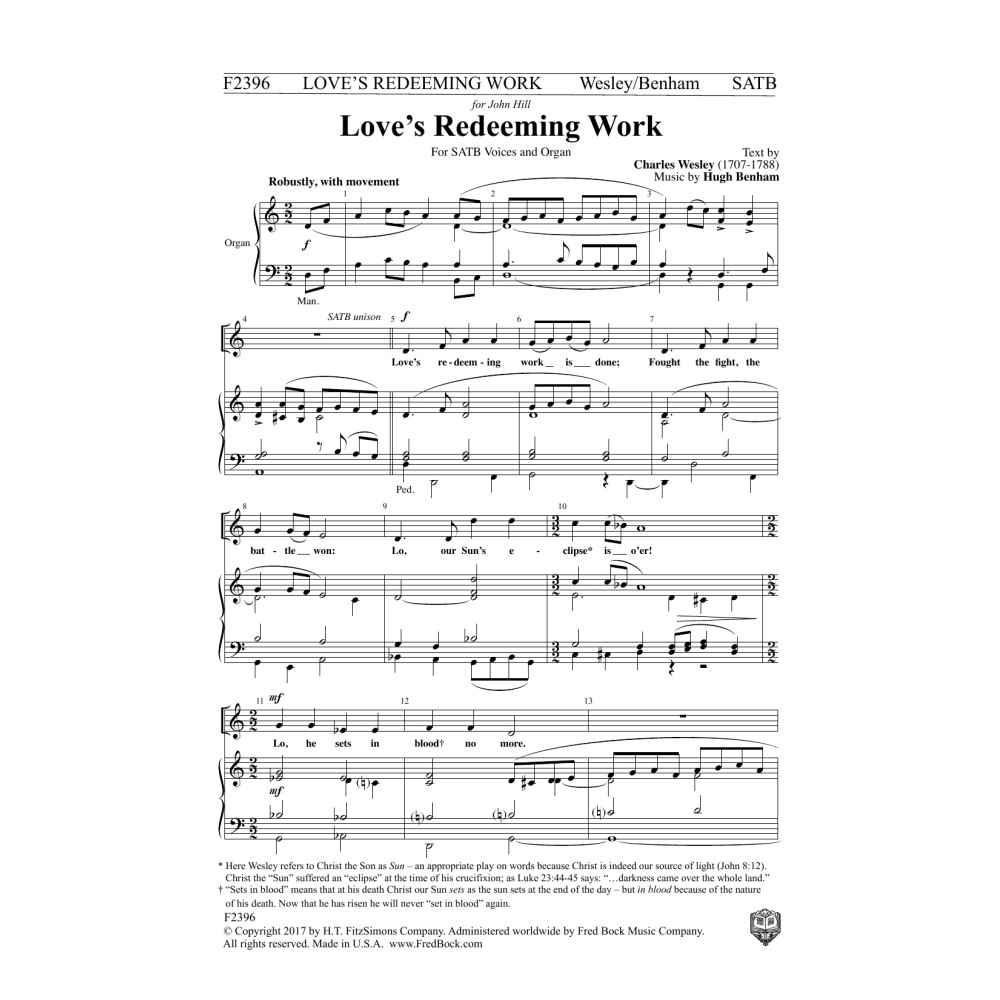 Love's Redeeming Work