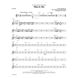 This Is Me (from The Greatest Showman) (arr. Mac Huff) - Guitar