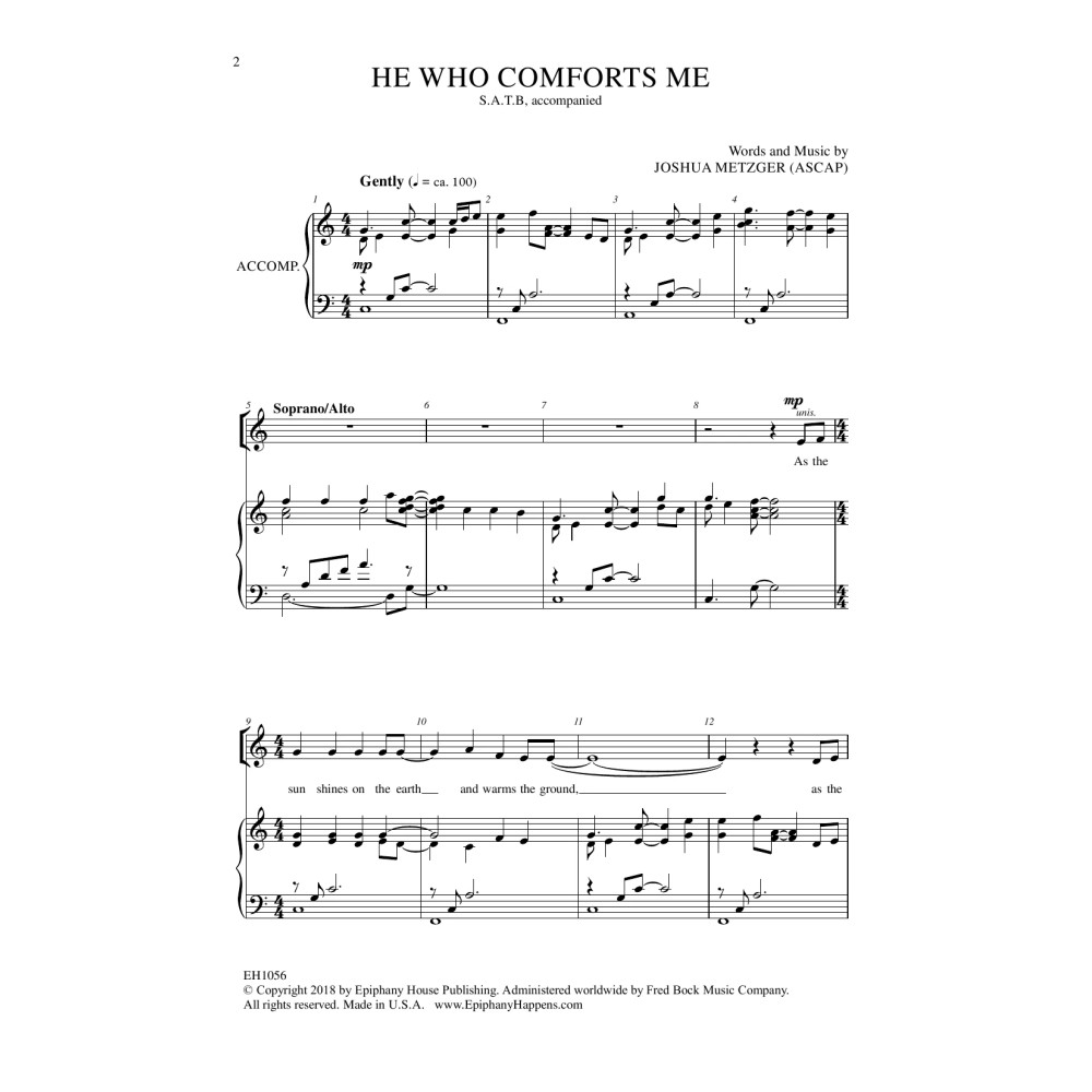 He Who Comforts Me