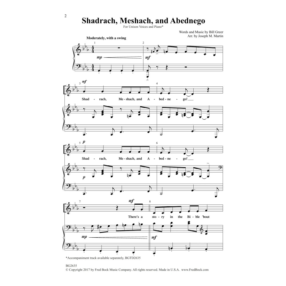 Shadrach, Meshach and Abednego