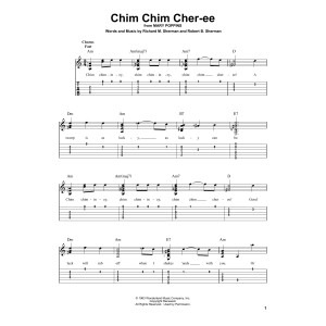 Chim Chim Cher-ee (from Mary Poppins)