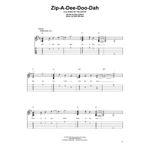 Zip-A-Dee-Doo-Dah (from Song Of The South)