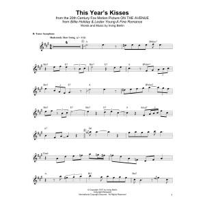 This Year's Kisses