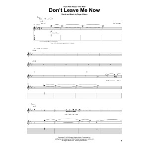 Don't Leave Me Now