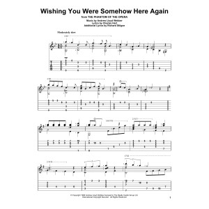 Wishing You Were Somehow Here Again (from The Phantom Of The Opera)