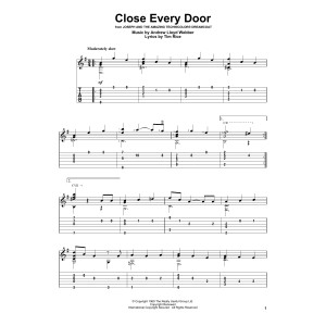 Close Every Door (from Joseph and the Amazing Technicolor Dreamcoat)