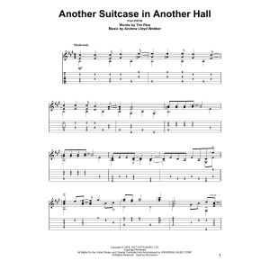 Another Suitcase In Another Hall (from Evita)