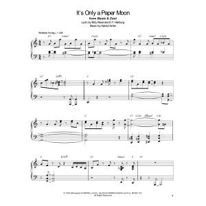 It's Only A Paper Moon