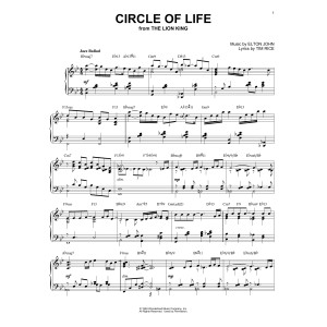 Circle Of Life [Jazz version] (from The Lion King)