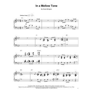In A Mellow Tone