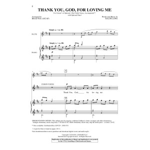 Thank You, God, For Loving Me