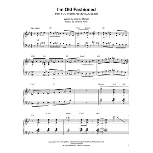 I'm Old Fashioned