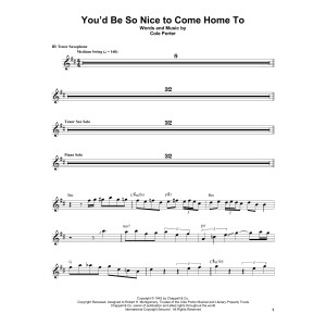 You'd Be So Nice To Come Home To