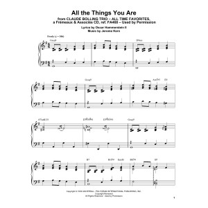 All The Things You Are
