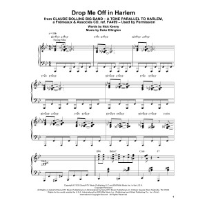 Drop Me Off In Harlem