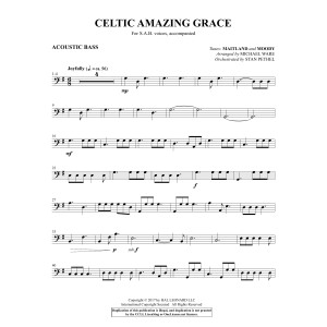 Celtic Amazing Grace - Acoustic Bass