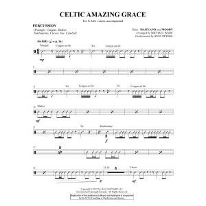 Celtic Amazing Grace - Percussion
