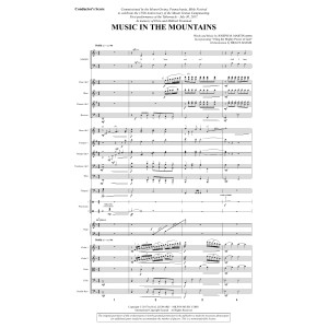 Music in the Mountains - Full Score