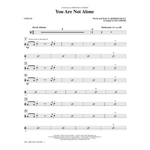 You Are Not Alone - Congas