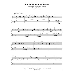It's Only A Paper Moon
