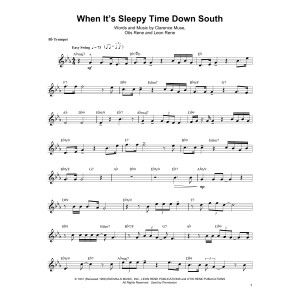 When It's Sleepy Time Down South