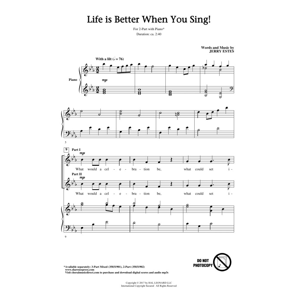 Life Is Better When You Sing!
