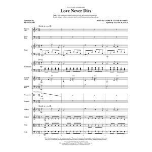 Love Never Dies - Full Score