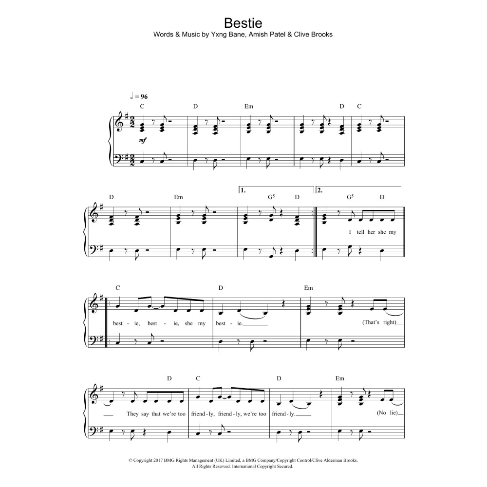 Bestie (featuring Yxng Bane)