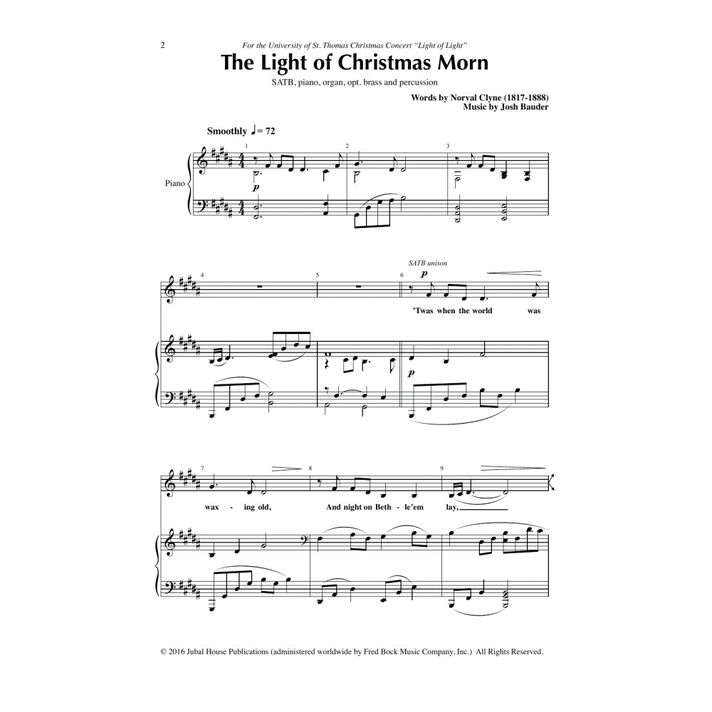 The Light of Christmas Morn