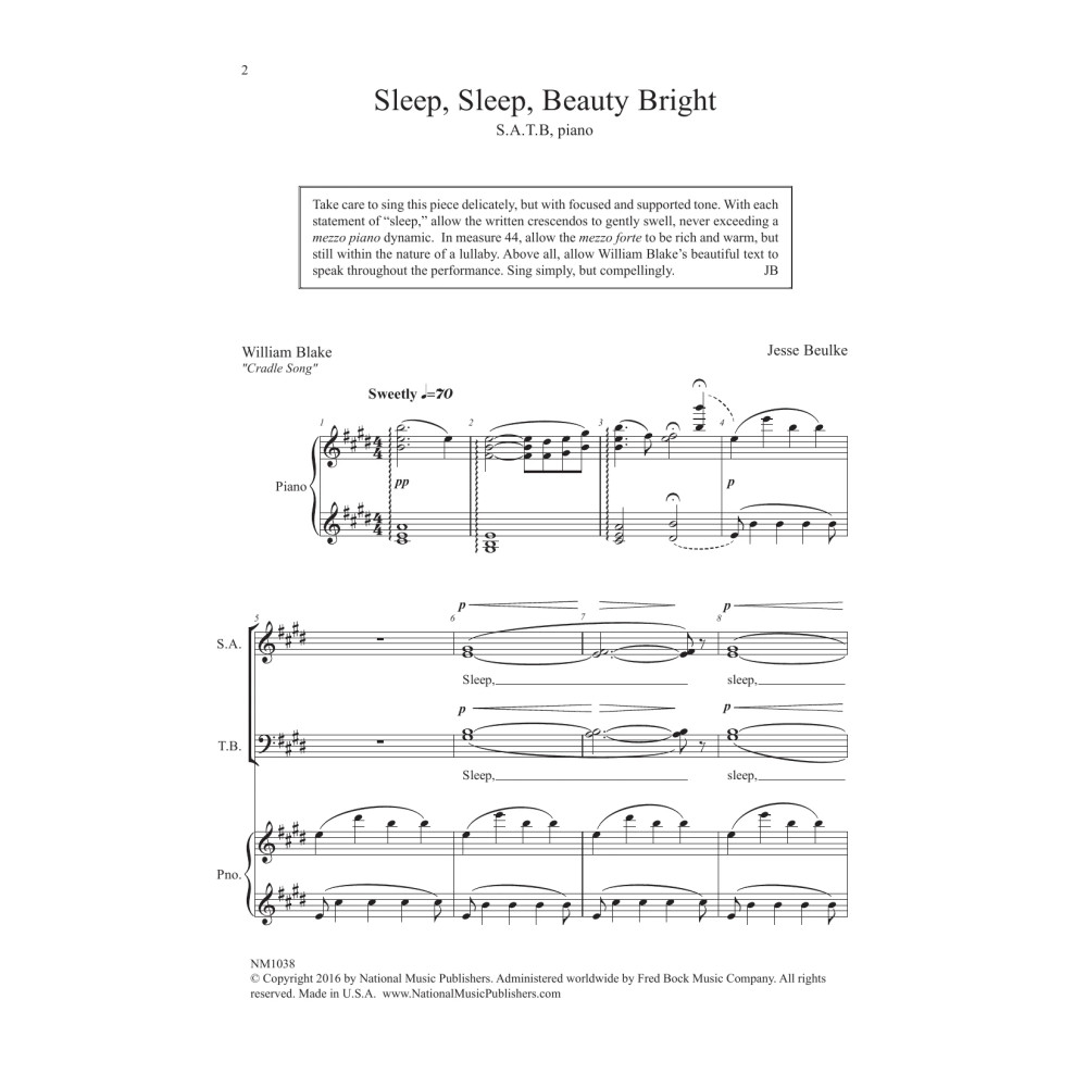 Sleep, Sleep Beauty Bright