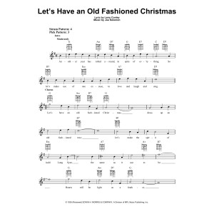 Let's Have An Old Fashioned Christmas