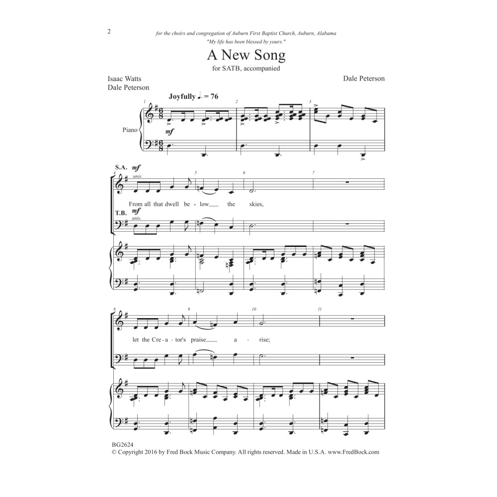 A New Song
