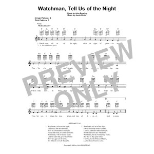 Watchman, Tell Us Of The Night
