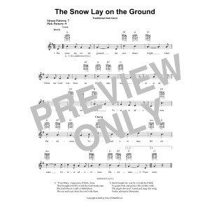 The Snow Lay On The Ground