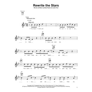 Rewrite The Stars (from The Greatest Showman)