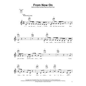 From Now On (from The Greatest Showman)