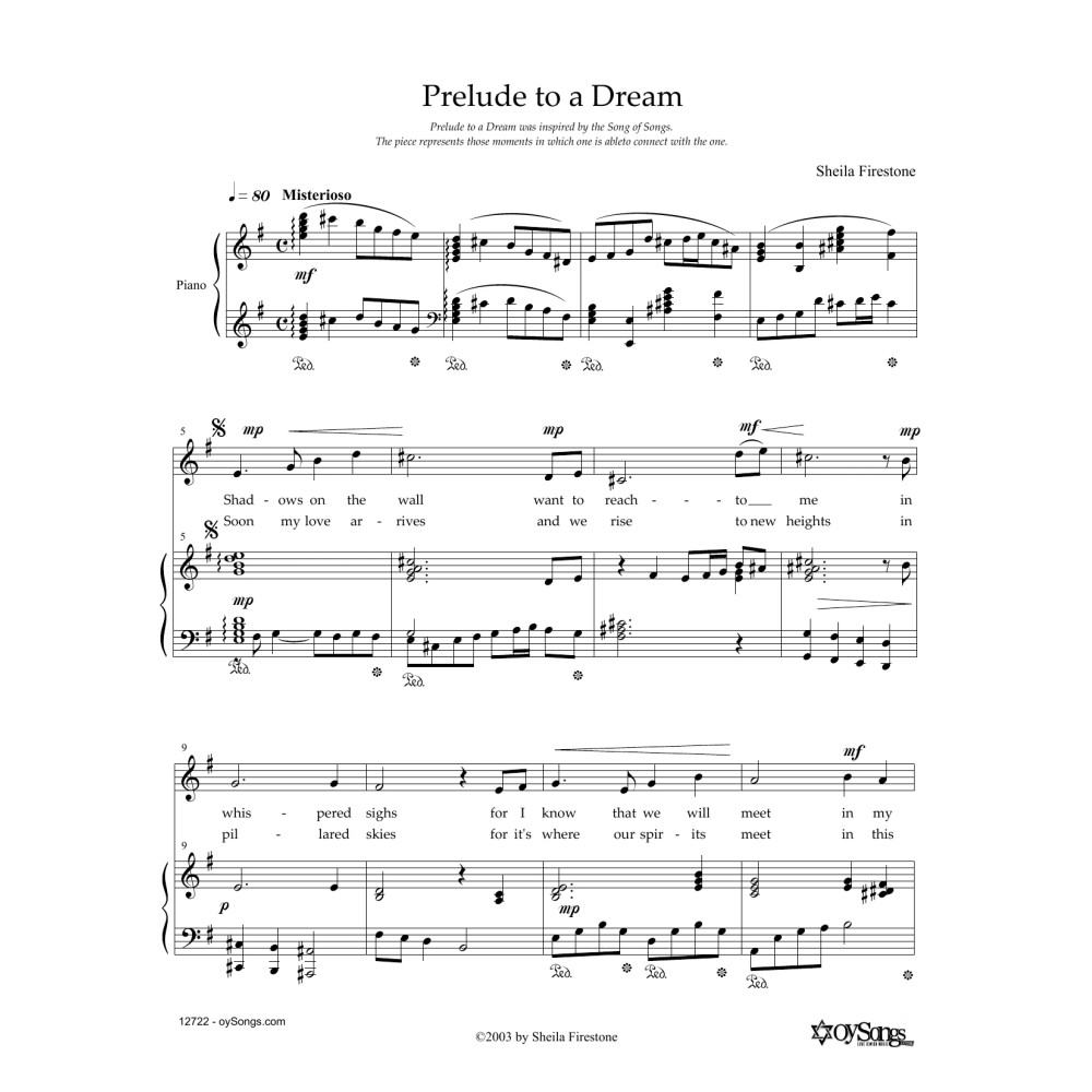 Prelude To A Dream