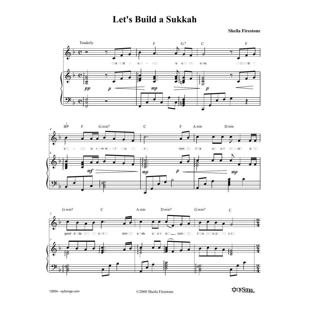 Let's Build A Sukkah