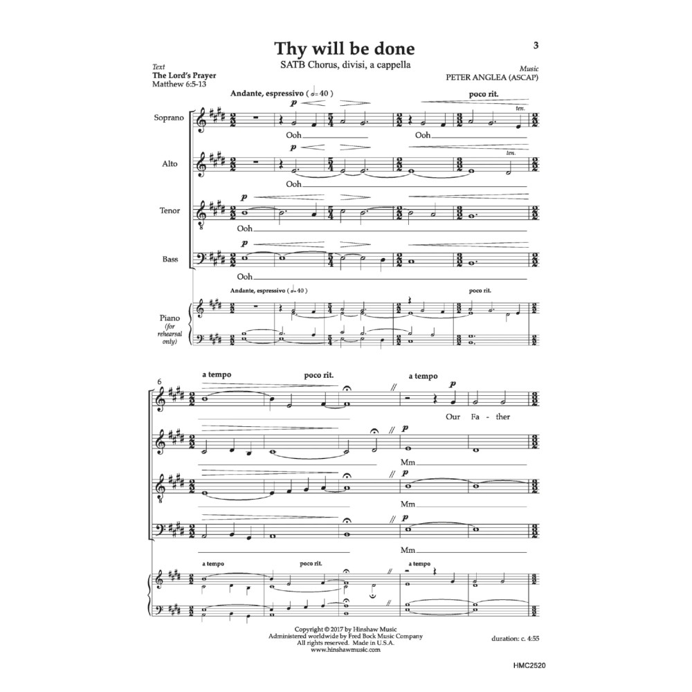 Thy Will Be Done