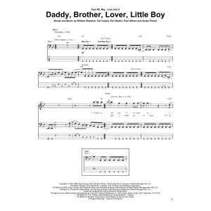 Daddy, Brother, Lover, Little Boy