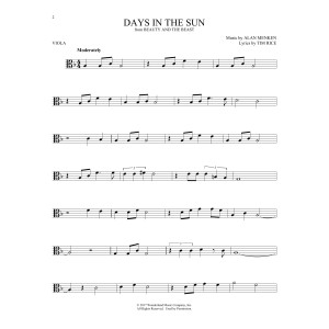 Days In The Sun (from Beauty And The Beast)