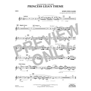 Princess Leia's Theme - Oboe