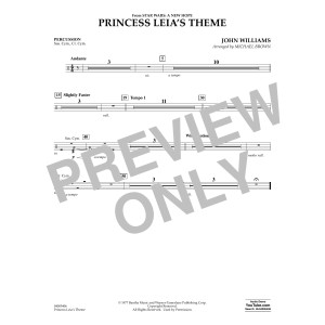 Princess Leia's Theme - Percussion