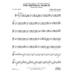 The Imperial March (Darth Vader's Theme) - Eb Alto Clarinet