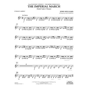 The Imperial March (Darth Vader's Theme) - Bb Bass Clarinet