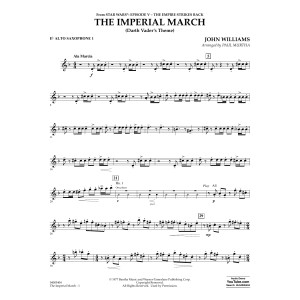 The Imperial March (Darth Vader's Theme) - Eb Alto Saxophone 1