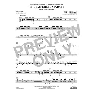 The Imperial March (Darth Vader's Theme) - Percussion 1