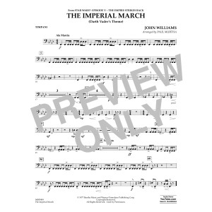 The Imperial March (Darth Vader's Theme) - Timpani