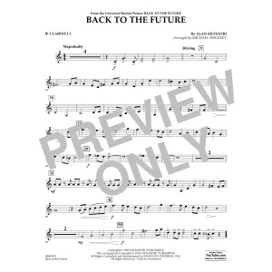 Back to the Future - Bb Clarinet 1